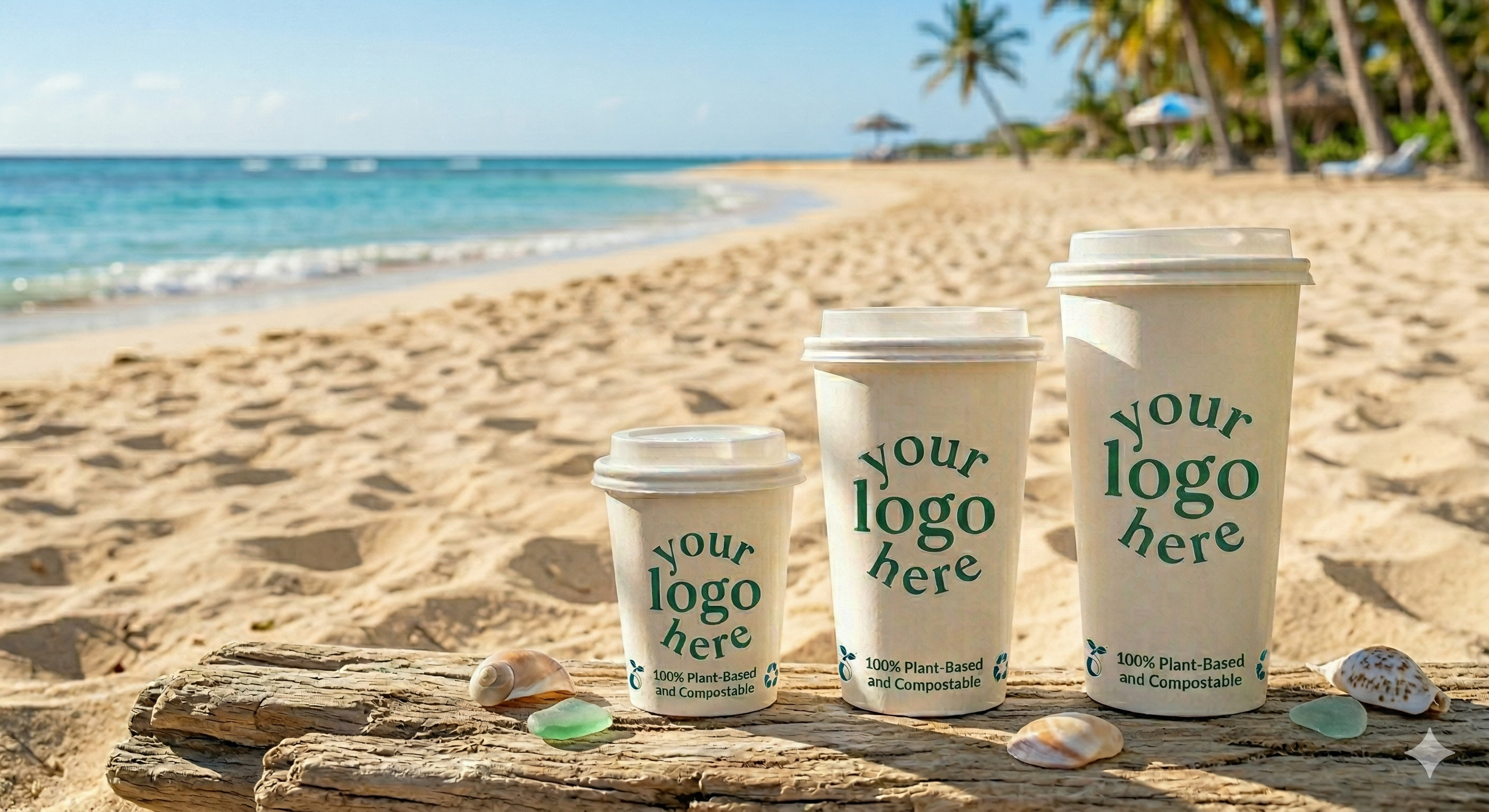 Compostable Paper Coffee Cups